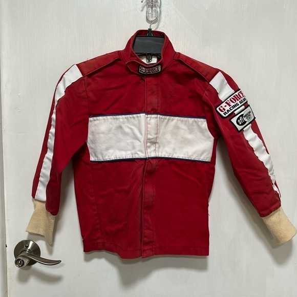 PRE OWNED G FORCE RACING GEAR CHILD SMALL JACKET - Picture 1 of 13